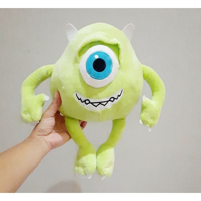 Boneka Mike Monster Inc Gembul Cakep Size 35 cm/ Boneka Monster Inc