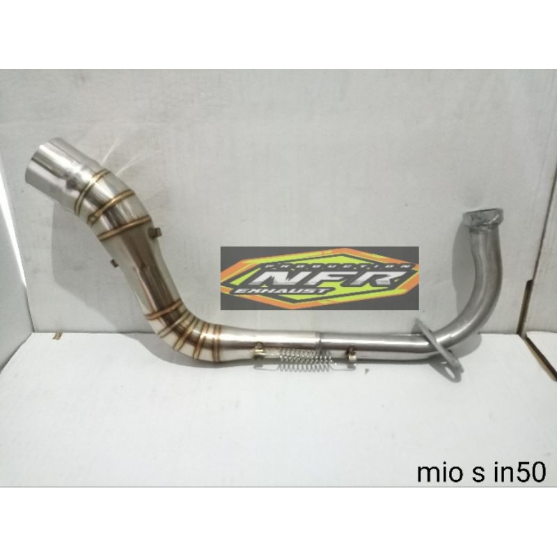 Leher knalpot racing mio sporty smile / lama in 50 mm