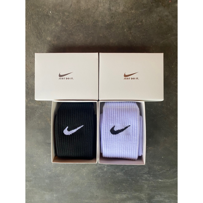 Kaos Kaki Nike Sport Socks Catton Sebetis Olahraga Tebal Panjang