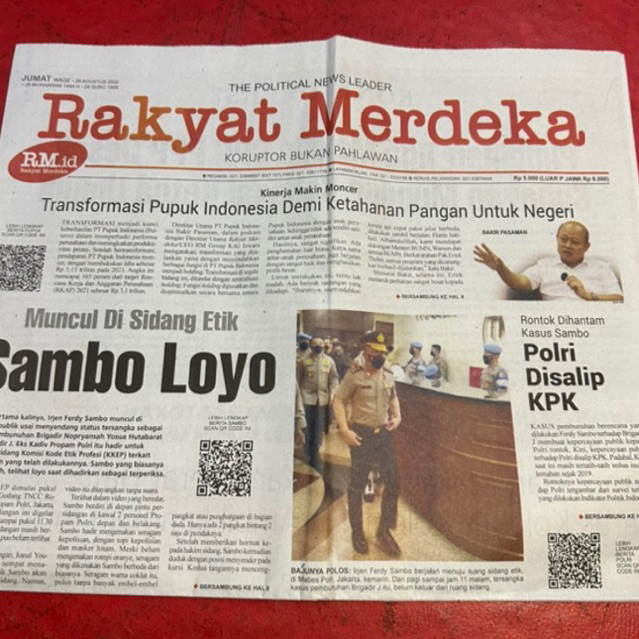 Pasang Iklan BPN Koran Rakyat Merdeka