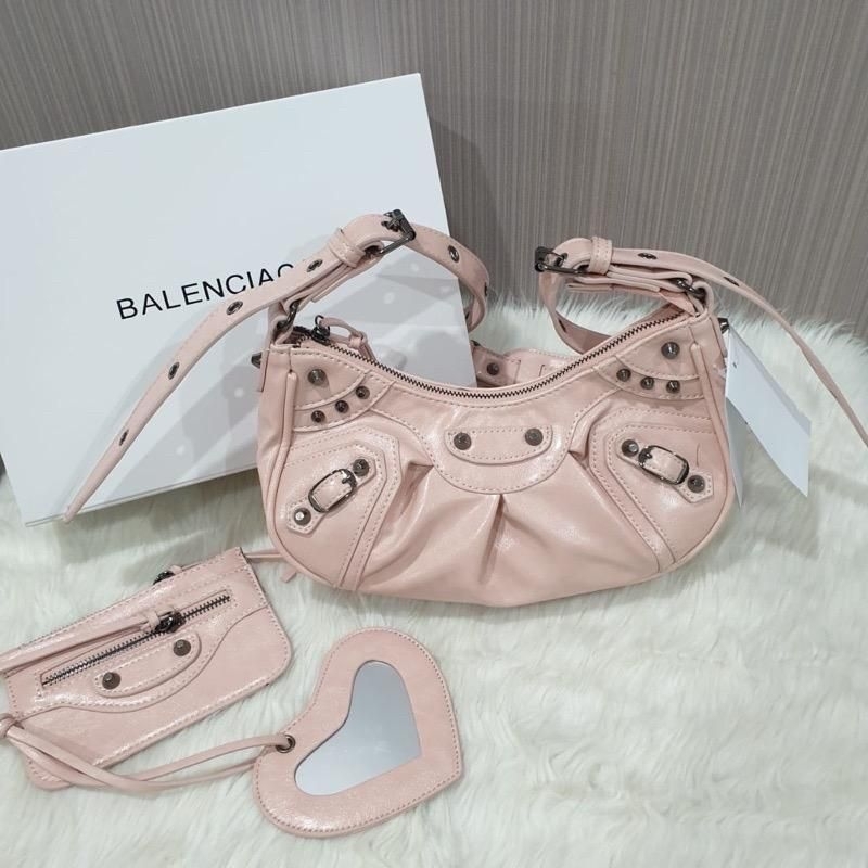 Tas Fashion Balenn Ciagaa Le Cagole Half Moon Hobo Shoulder Bag Wanita Kode B2338