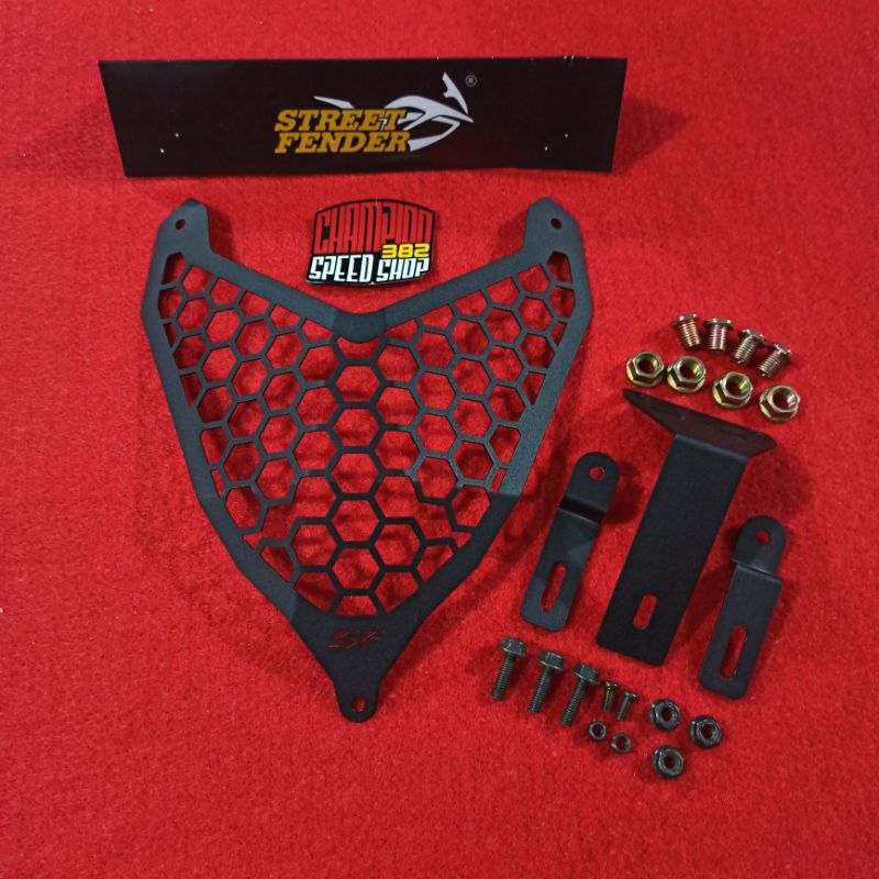 Cover Pelindung Lampu Head Lamp Headlamp Guard Street Fender CB150X CB 150X