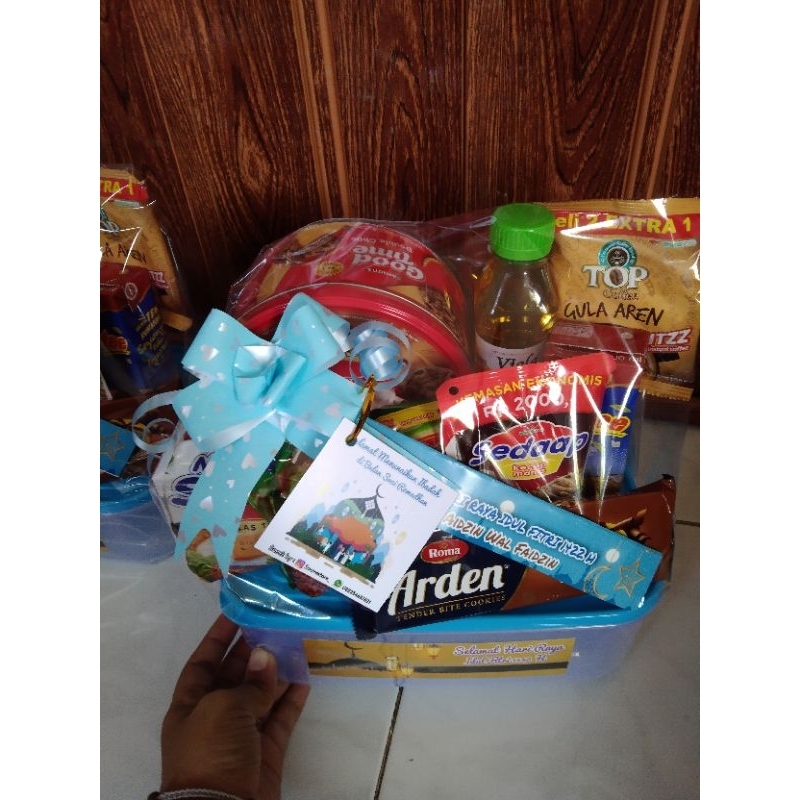 Parcel Mini Kekinian || Parcel Idul Fitri || Parcel Berbagi || Bingkisan Idul Fitri Surabaya || Parcel Murah Surabaya