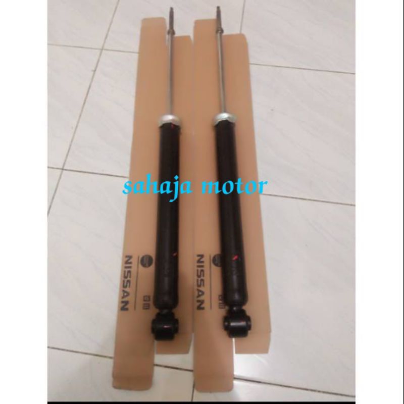 shockbreaker nissan march belakang