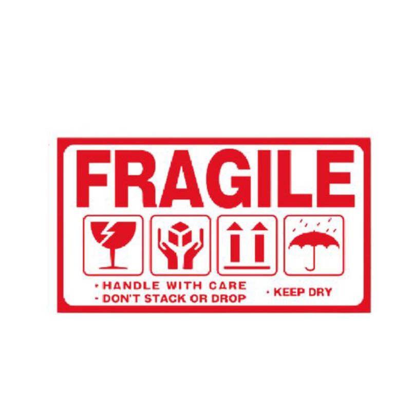 

stiker fragile