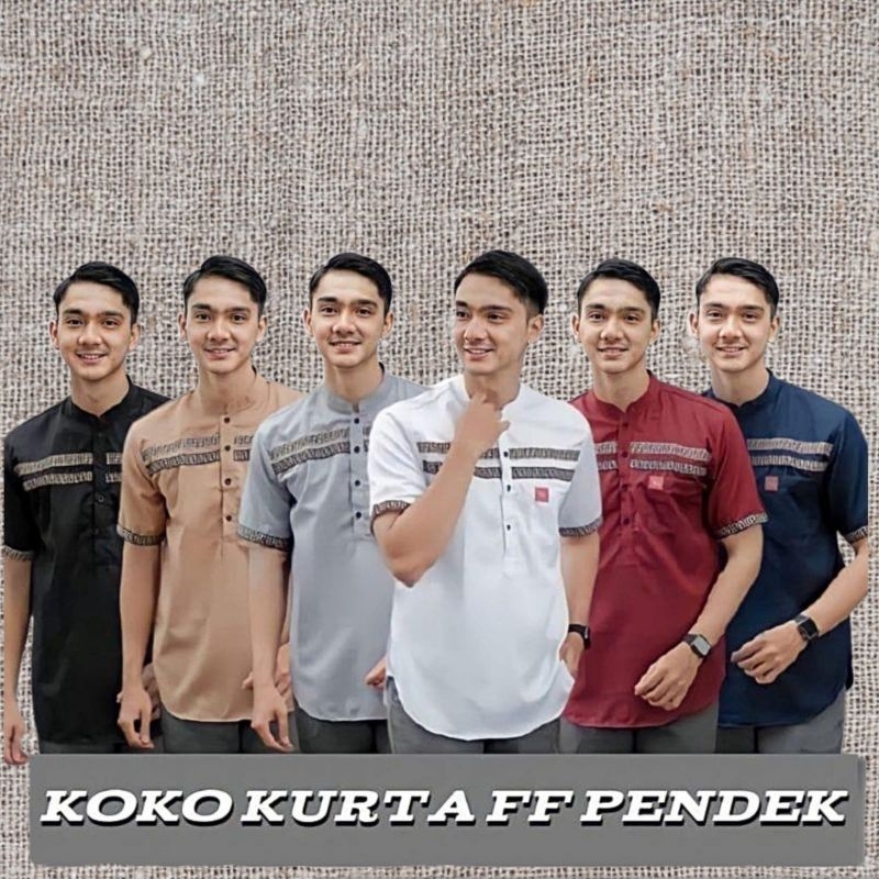 baju koko FF KURTA REMAJA DEWASA trendy