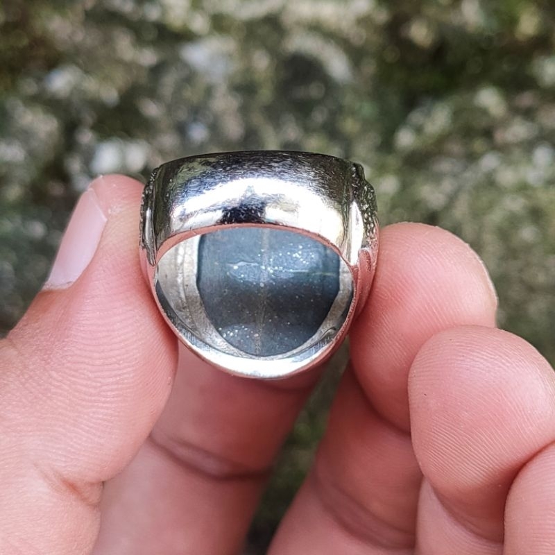BATU AKIK TAPAK JALAK BADAR BESI TALI X KODE 02462