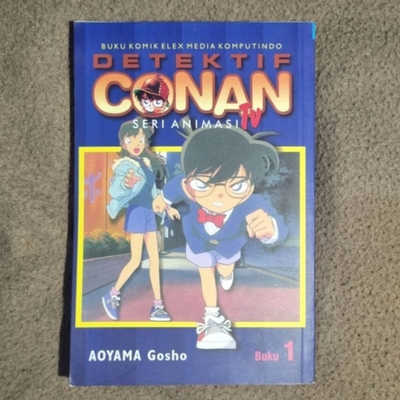 Komik Detektif Conan warna buku 1