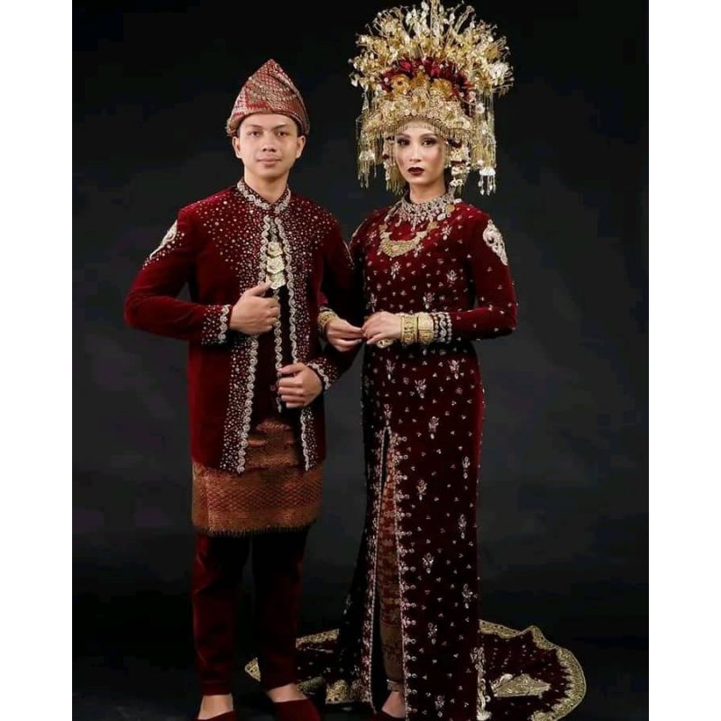 baju pengantin Adat palembang