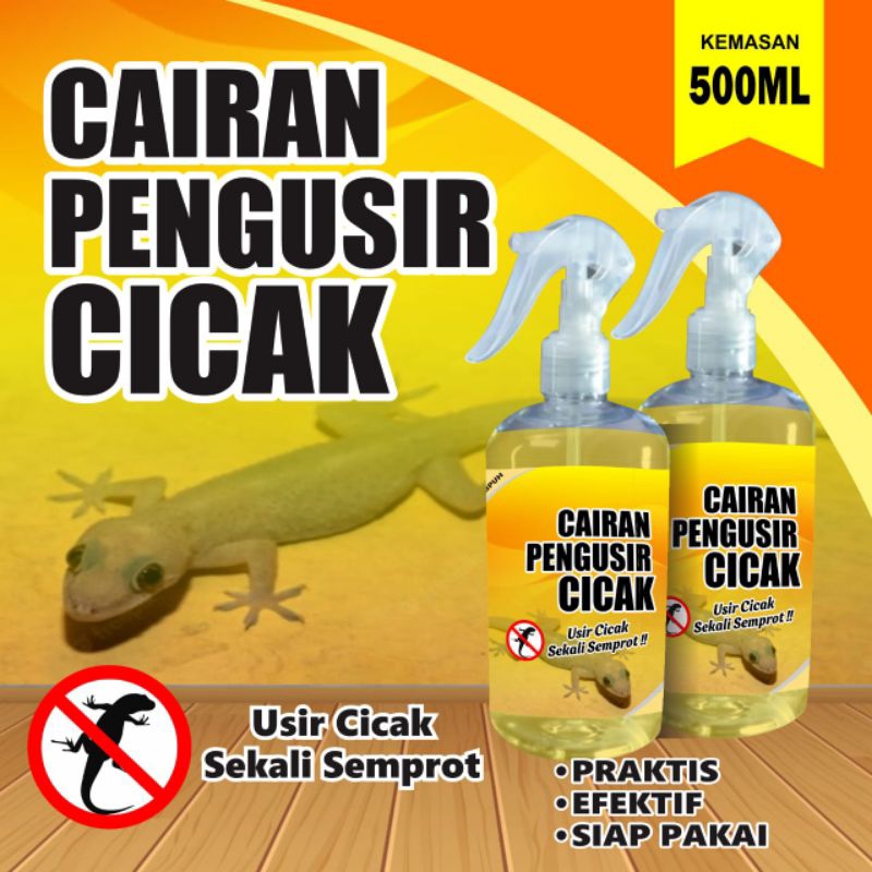 Cairan Pengusir CICAK Ampuh kemasan Spray Trigger 500 ml