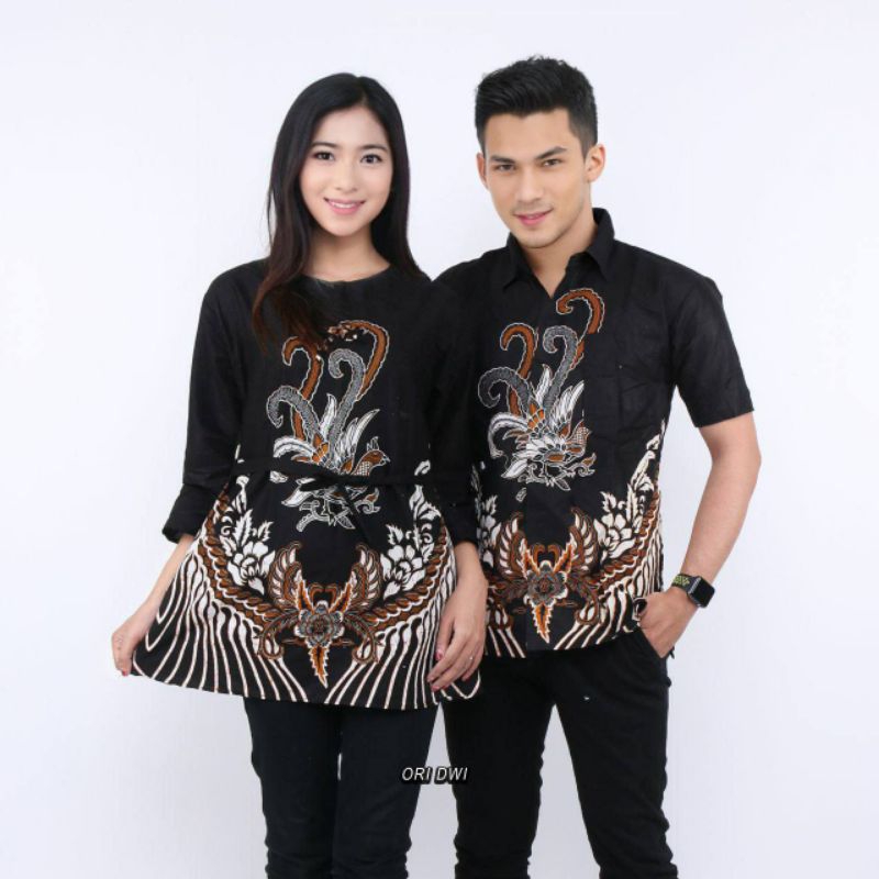 COUPLE HEM BLUS TRANDING INTERNATIONAL BATIK COUPLE TERLARIS