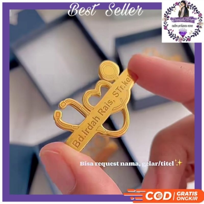 Bros nakes/Bros dokter/ Bros nama custom / Bros profesi