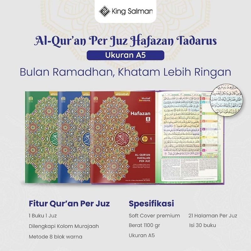 Al-Qur’an Per Juz Hafazan Tadarus