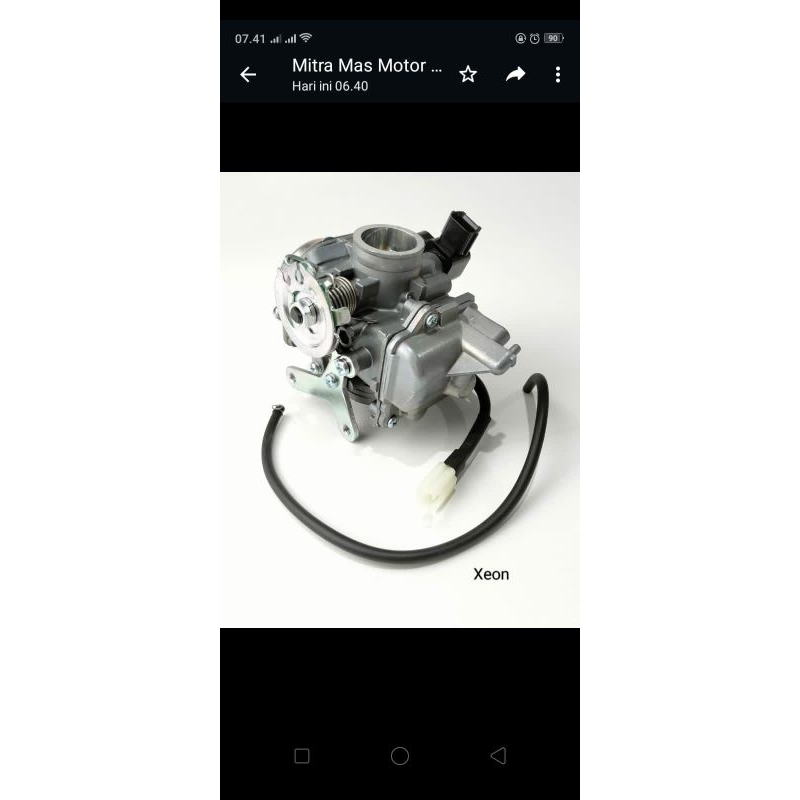 karburator yamaha xeon