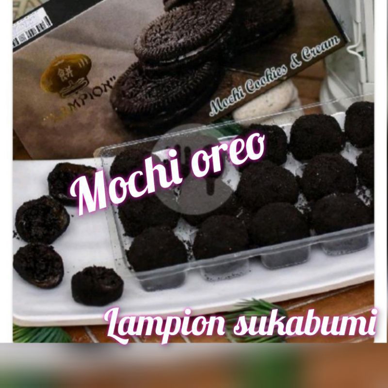 Mochi Cookies and Cream Mochi Oreo/mochi lampion Sukabumi