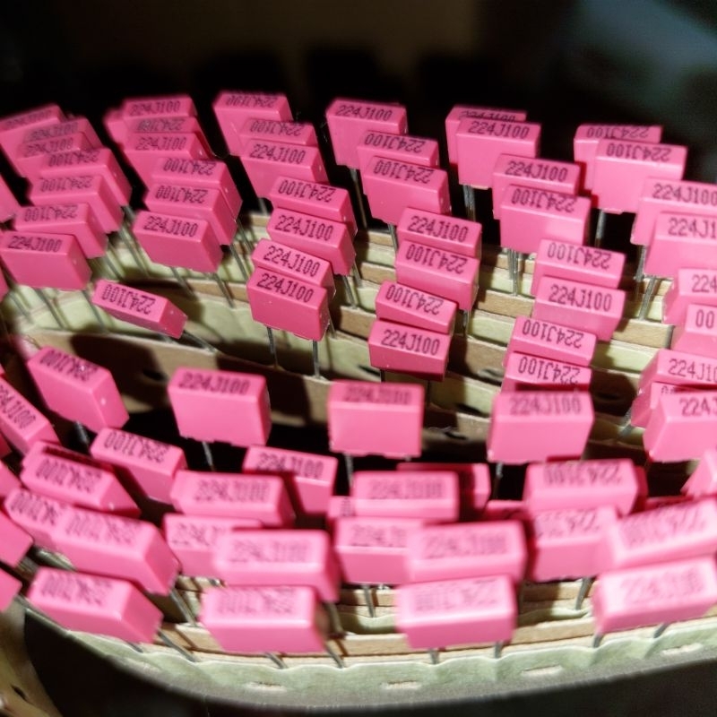 Capasitor kapasitor mkm 224 220n 100v