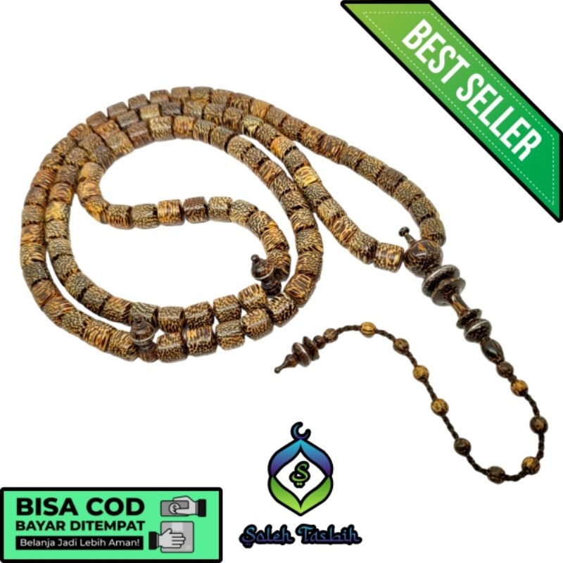 Tasbih Liwung Macan Jumbo, Size 10mm