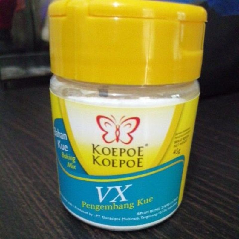 

koepoe VX pengembang kue 45g