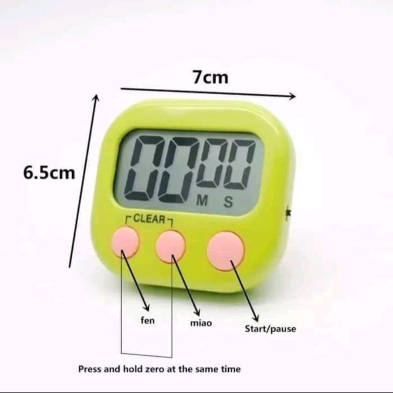 Timer Digital Alarm Stopwatch