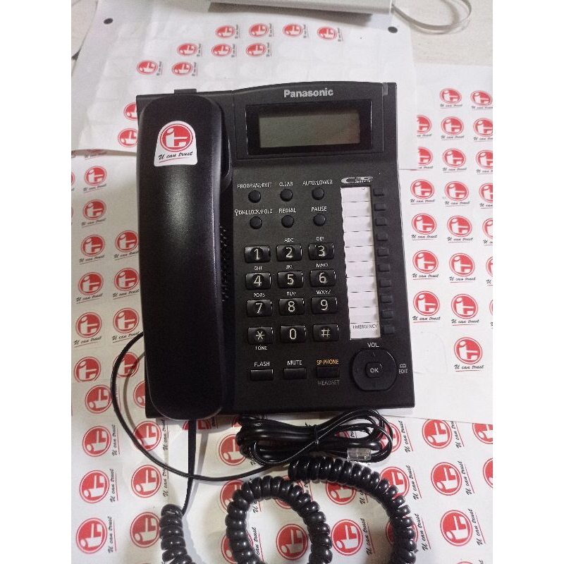 Pesawat Telpon Telephone Panasonic KX-TS880 Caller ID seken