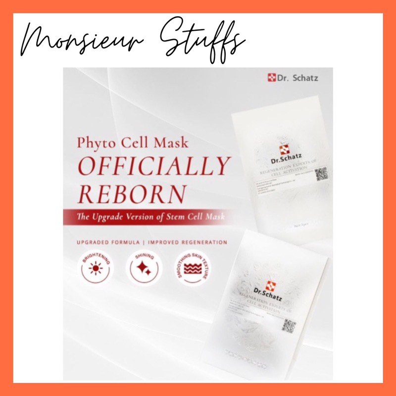 Dr Schatz Phyto Cell Mask - New Stem Cell Mask