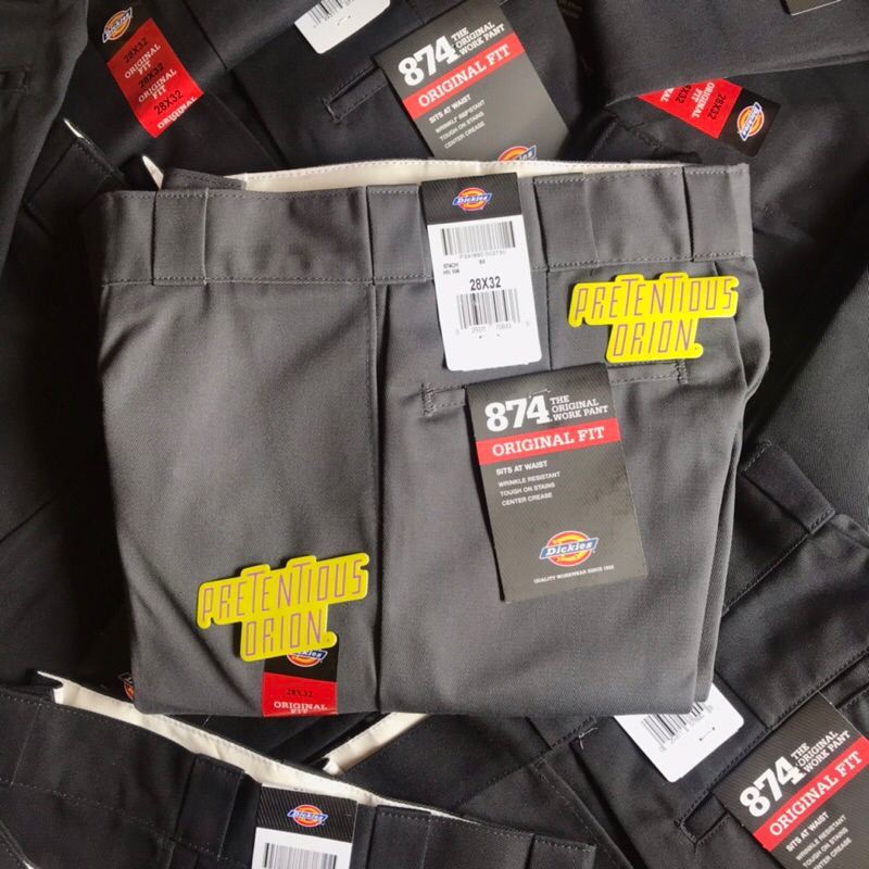 Dickies 874 Original Fit Charcoal Grey