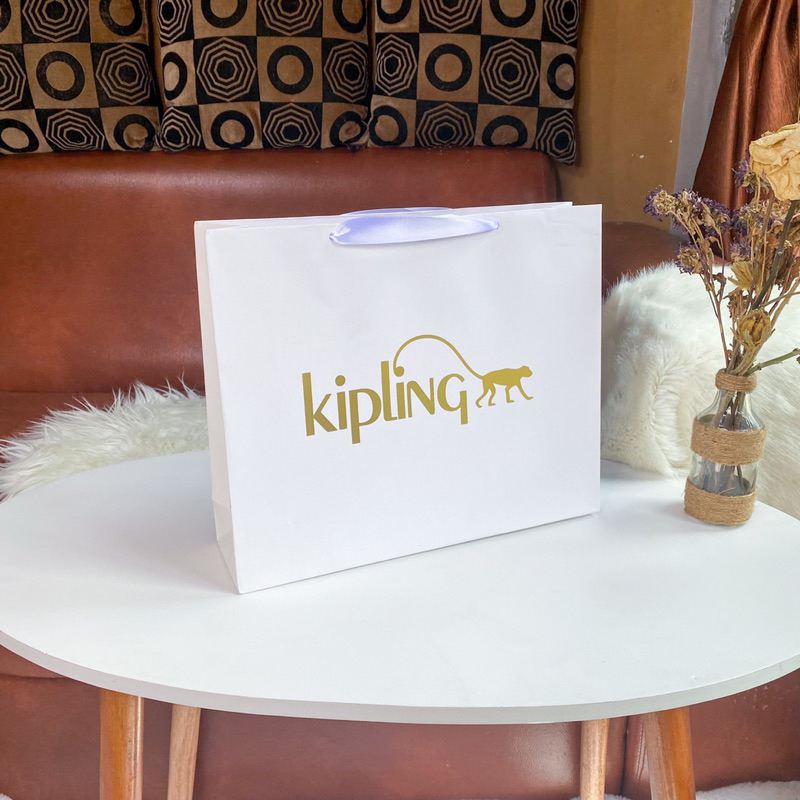 Paperbag Kipling untuk Tas Slingbag Cewek Paper Bag Brand