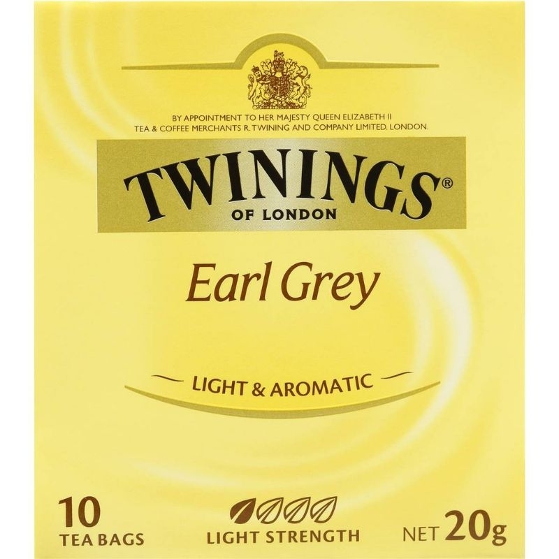 

TWININGS TEH CELUP BERGAMOT EARL GREY 2 GRAM (SMALL) | 1 PACK 10'S