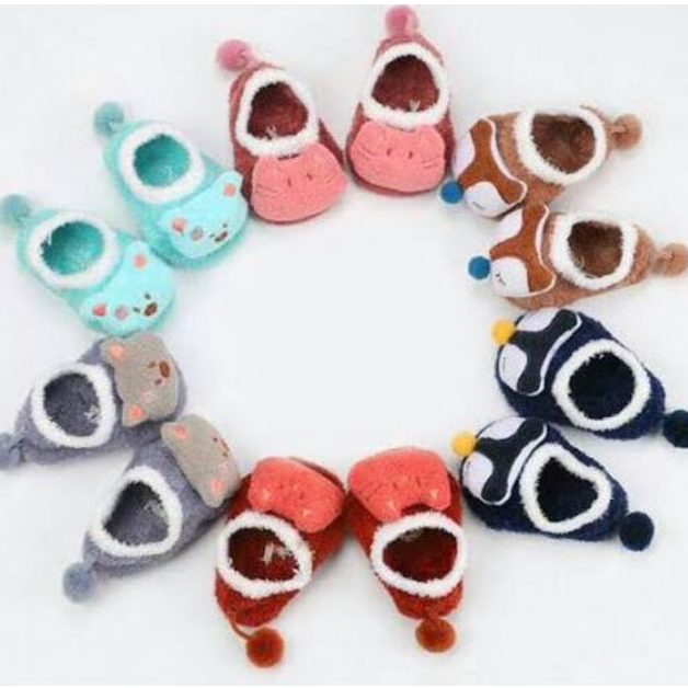 KAUS KAKI BAYI ANTI SLIP / KAUS KAKI BONEKA BULU KARAKTER 3D BAHAN HALUS LEMBUT DAN ADEM SEPATU PREWALKER KAOS KAKI KOREA ANAK BAYI KAUS KAKI BULU LEMBUT MOTIF ANIMAL BABY SOCKS KAOS KAKI BULU SEPATU BELAJAR BAYI ANTI SLIP ANTI LICIN