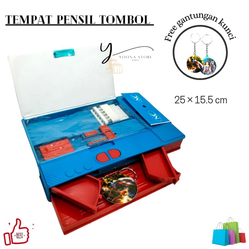 

TEMPAT PENSIL TOMBOL SET / TEMPAT PEN JUMBO 178B