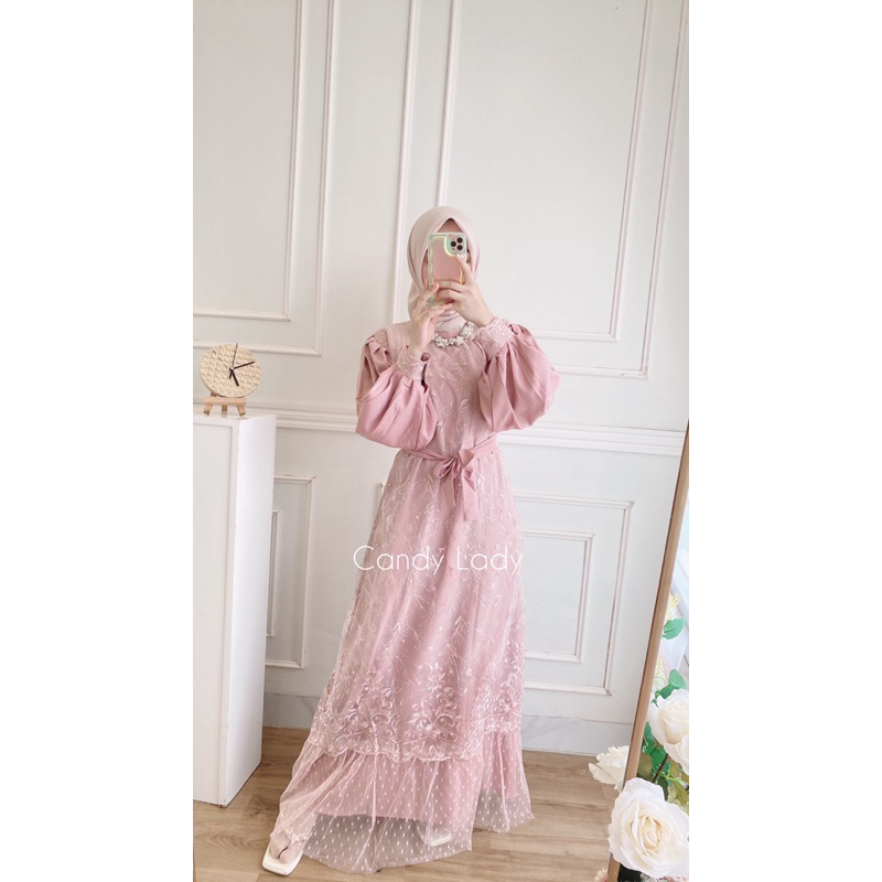 Ecika Brocade Maxi