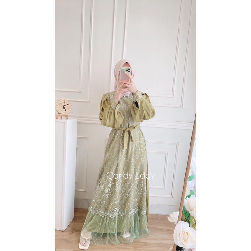 Ecika Brocade Maxi