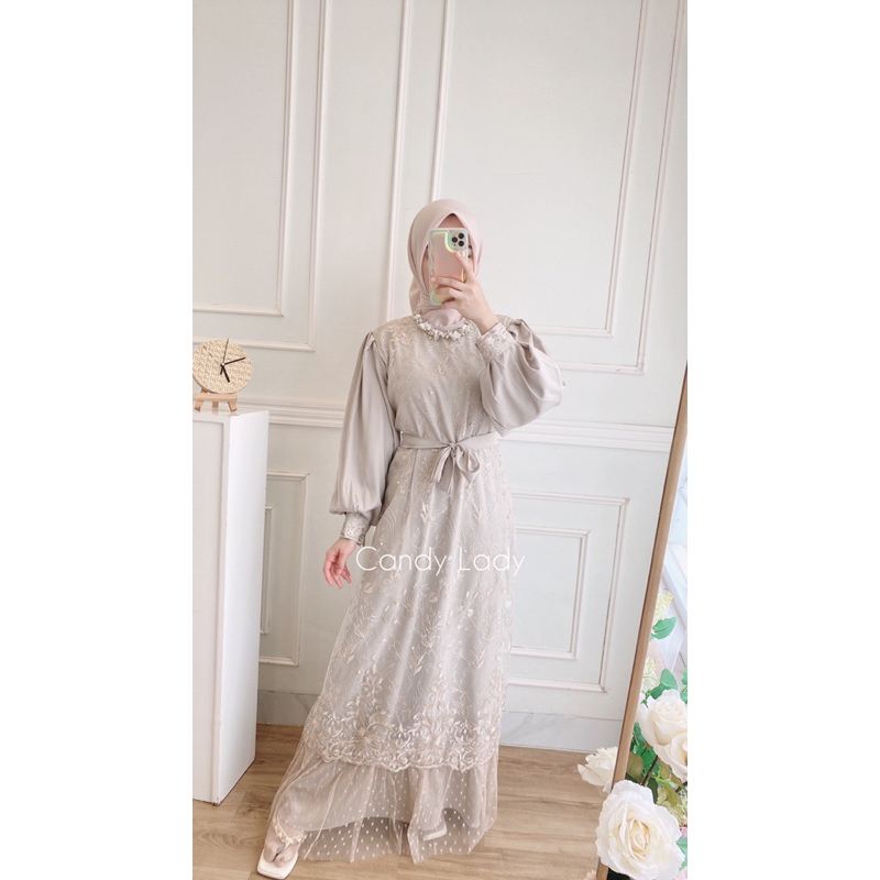 Ecika Brocade Maxi