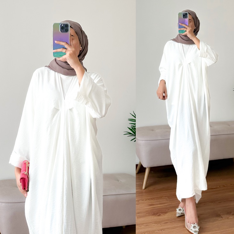 AIRA KAFTAN CRINKLE POLOS