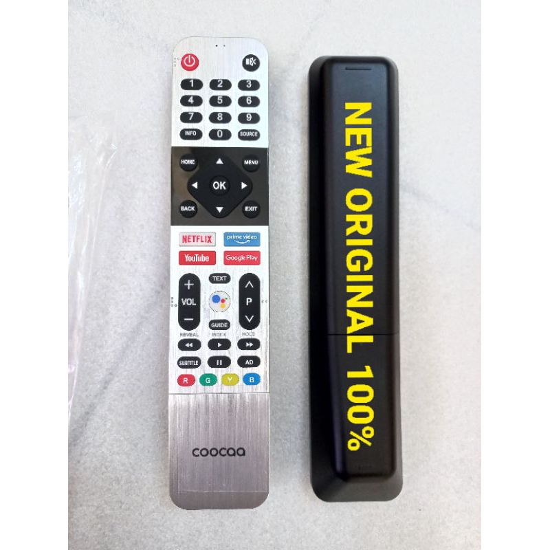 REMOTE - REMOT - TV LED SMART COOCAA - 40TB7000 - 50UB7500 - 65S6G - 42CTC6200 - 50s6g - 50s6g pro - 50s6g promax - 55s6g pro - 50CUC7500 - 43S6G - 40TB5000 DLL.