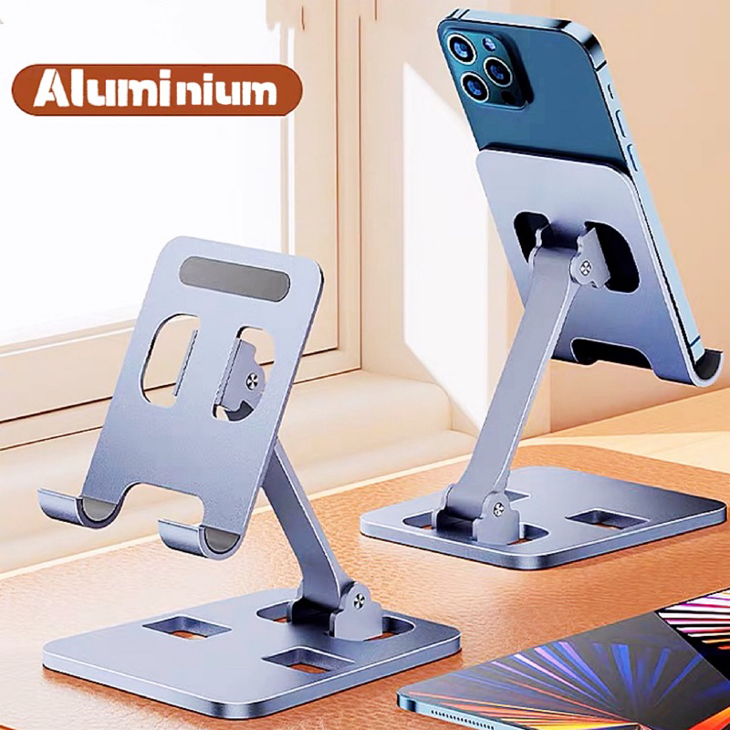 Phone Holder Stand / Tablet Holder Stand Bahan FULL Aluminium Alloy HD-39