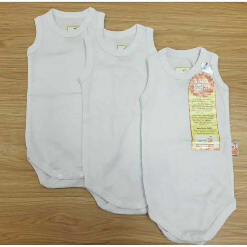 Velvet Junior Singlet Kaos Dalam Jumper Bayi / Anak