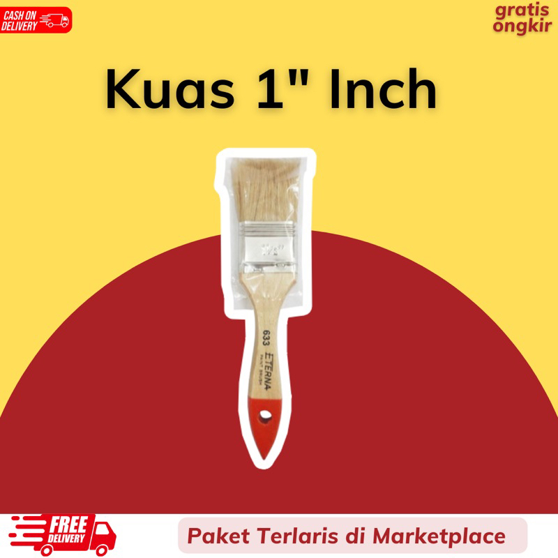 Kuas 1 Inch Kualitas Premium