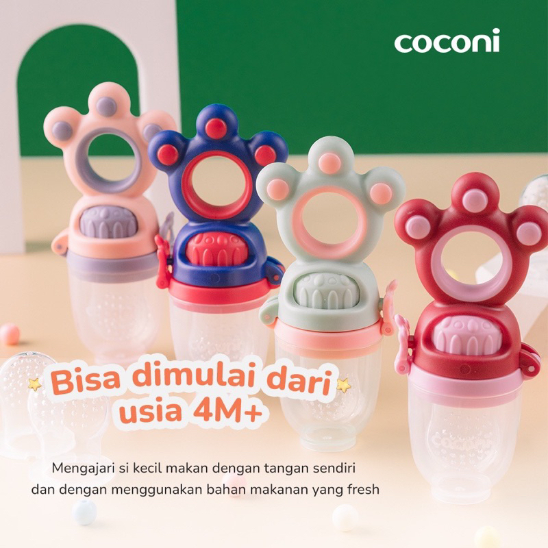 Coconi Baby Twist Food Fruit Feeder Dot Empeng Buah Bayi Teether