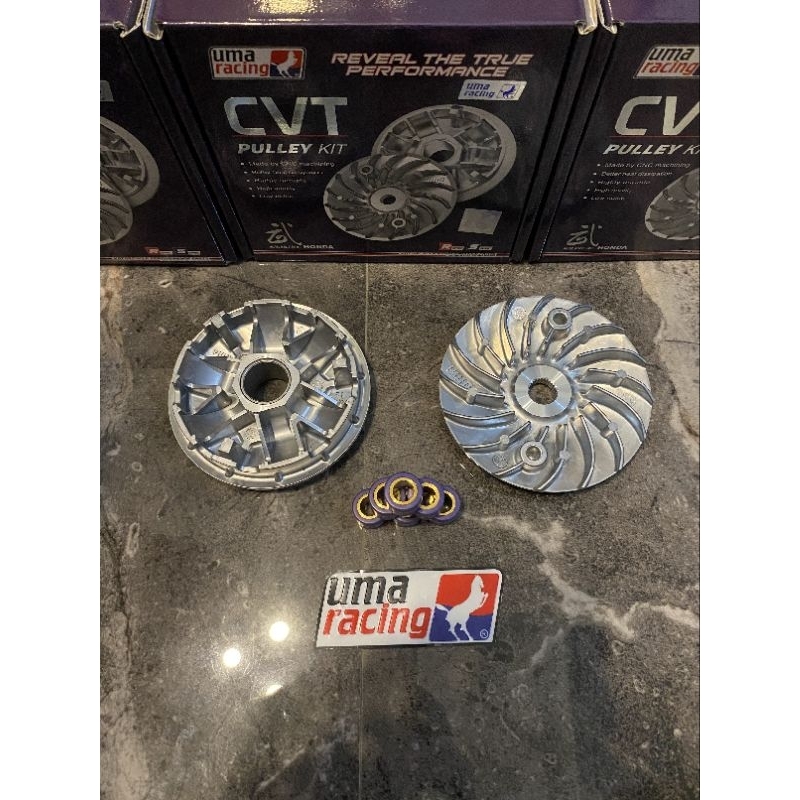 Pulley Kit CVT Rumah Roller Set Uma Racing Vario, PCX, Beat, Scoopy