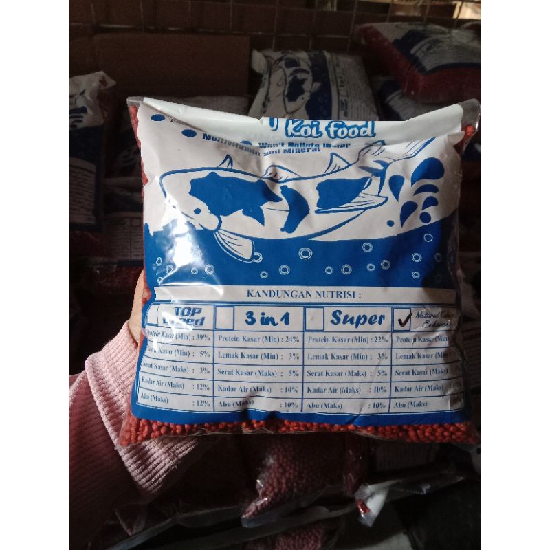 HAKOI 2 PAKAN IKAN KOI KEMASAN 300GR PAKAN IKAN HARIAN