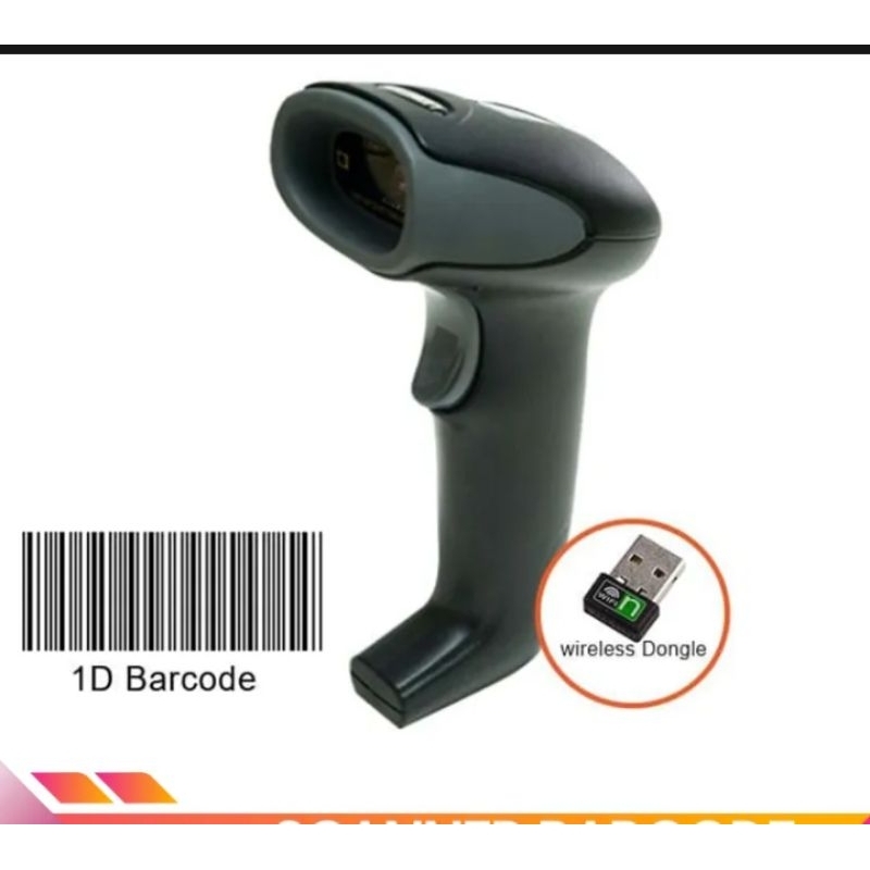 Barcode Scanner Wireless cocok untuk mesin kasir tablet android