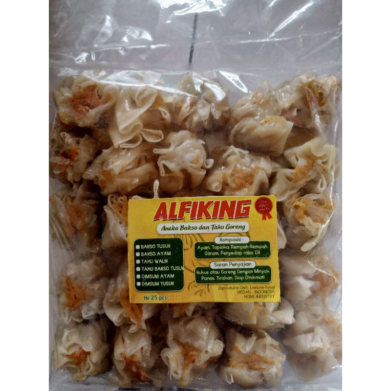 

Alfiking / Alfathier Dimsum ayam Ekonomis isi 25 (Frozen Food)