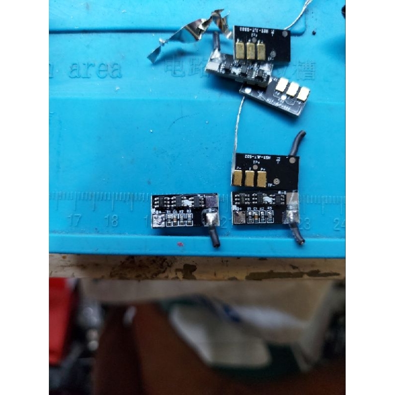 Papan Pcb BMS Baterai 18650 bekas dari batre hp power bank