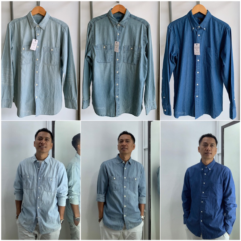 Uniqlo Chambray Shirt