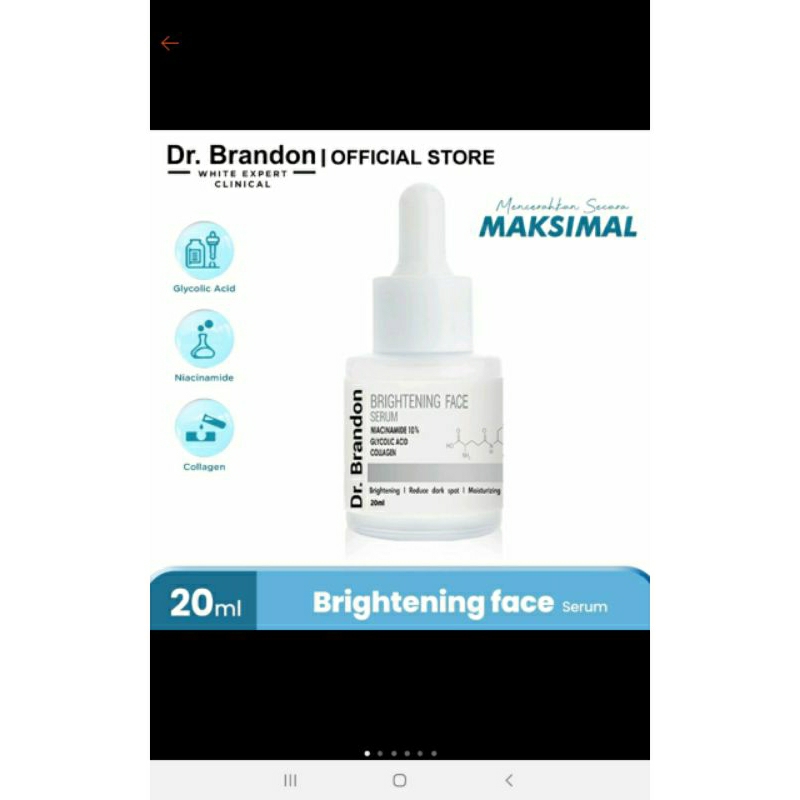 DR BRANDON NIACINAMIDE 10% ORI