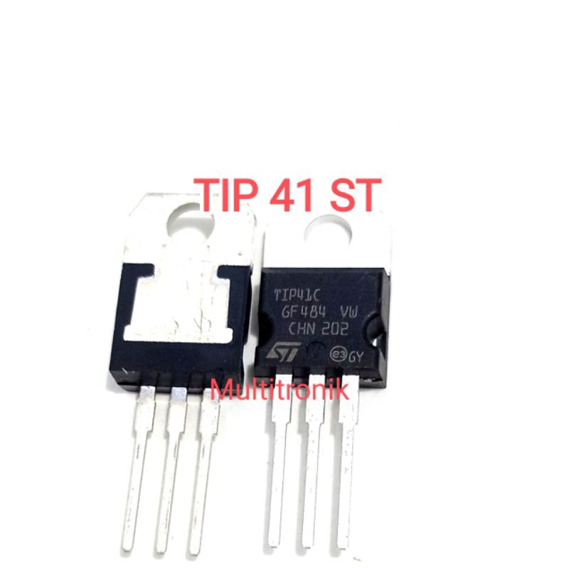 TIP 41C ST TRANSISTOR TIP 41C ORIGINAL ST