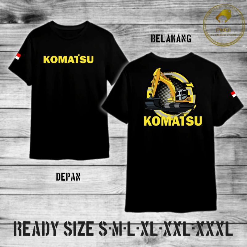 Kaos Operator Alat Berat Komatsu Excavator