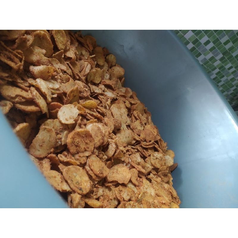 

Keripik Basreng Pedas Daun Jeruk 1 Kg