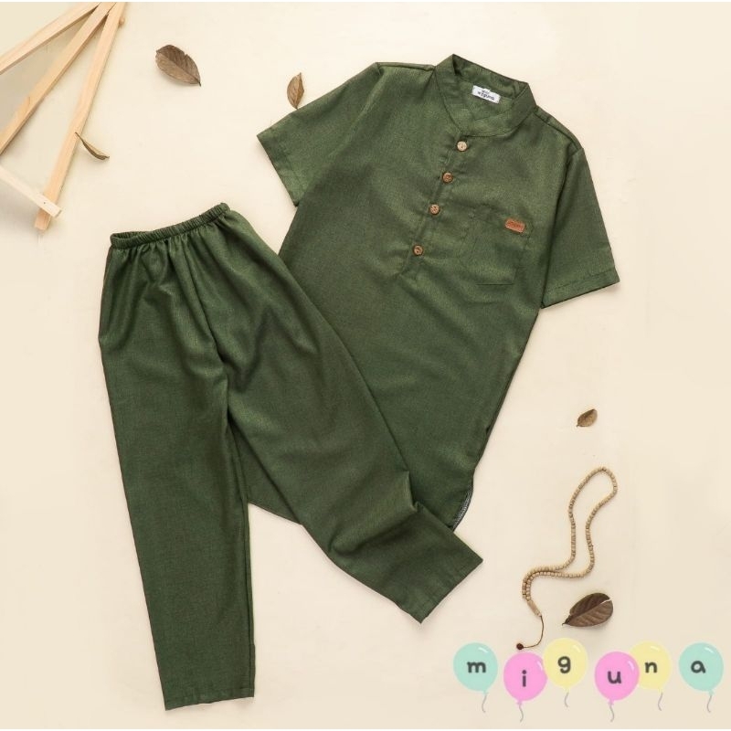 K21 MIGUNA SET KOKO BILAL setelan koko anak size 12-16 y